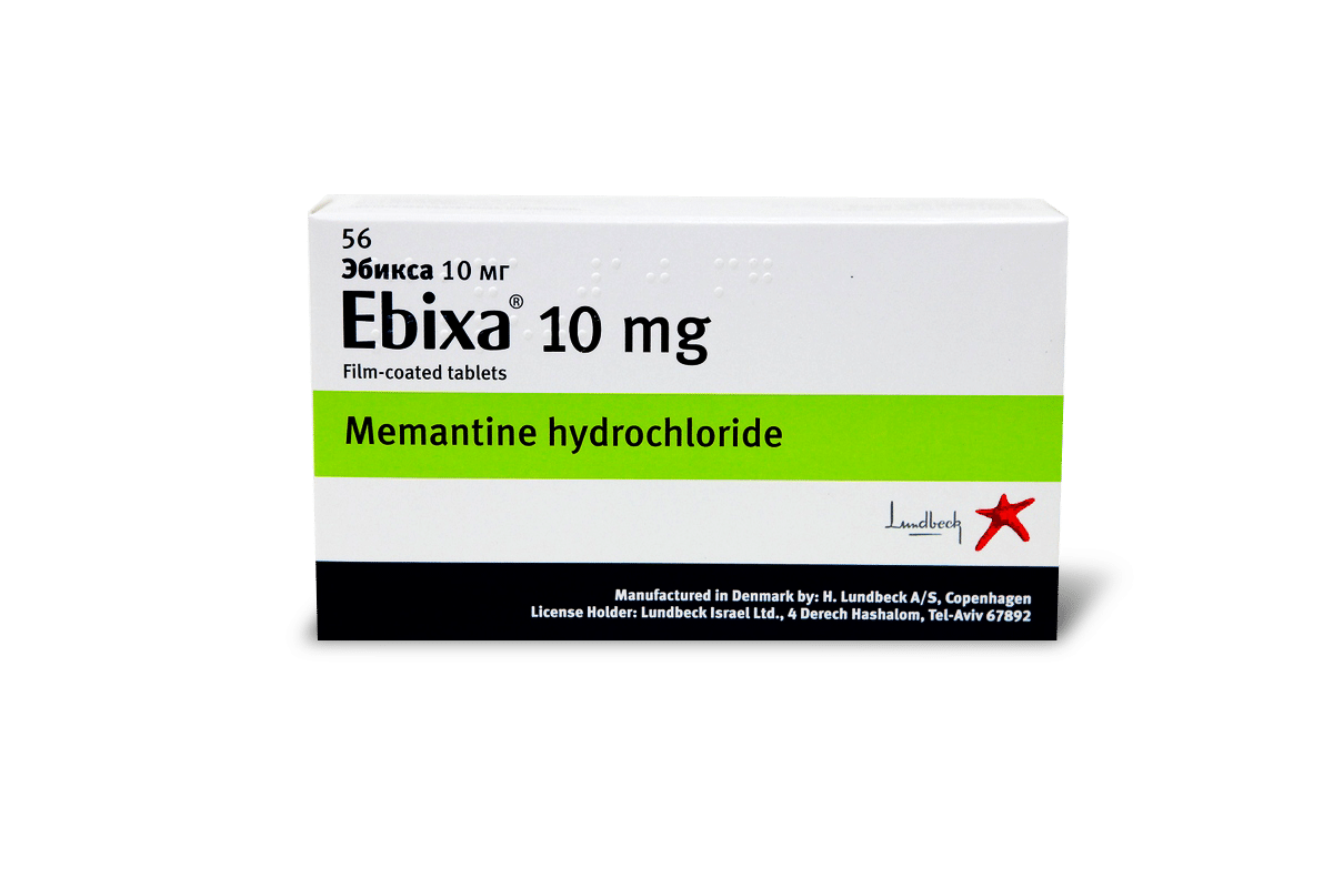ebixa 10mg tabletki israel